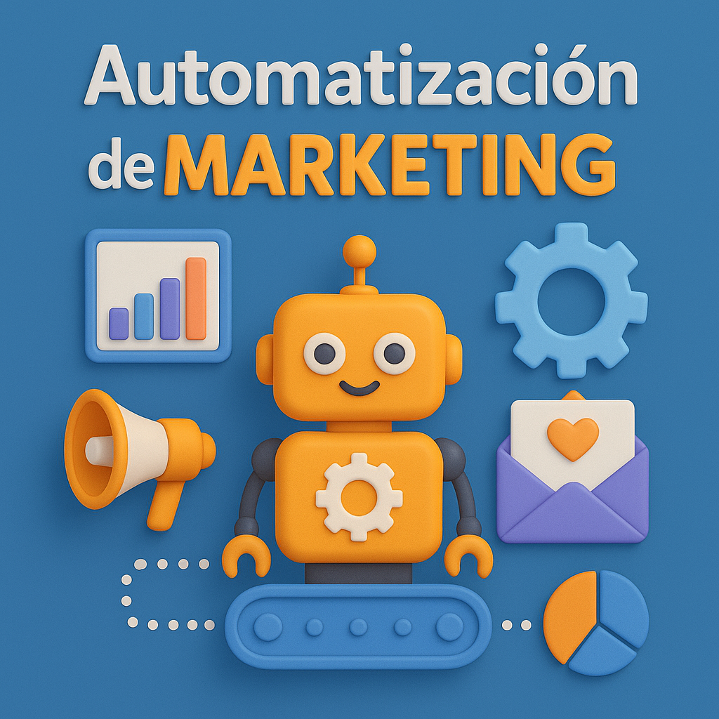 imagen conceptual sobre Automatización de marketing