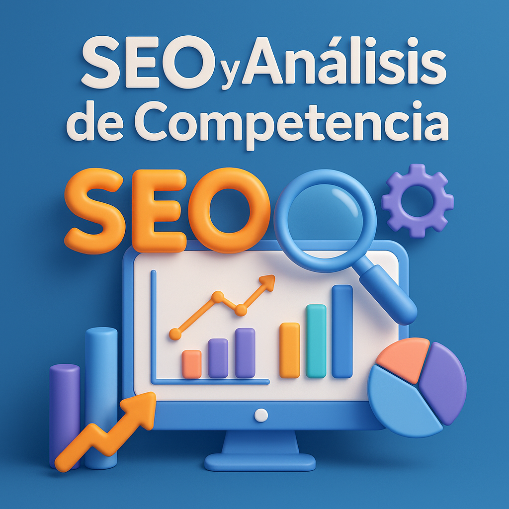 Imagen conceptual sobre SEO y analisis competencia