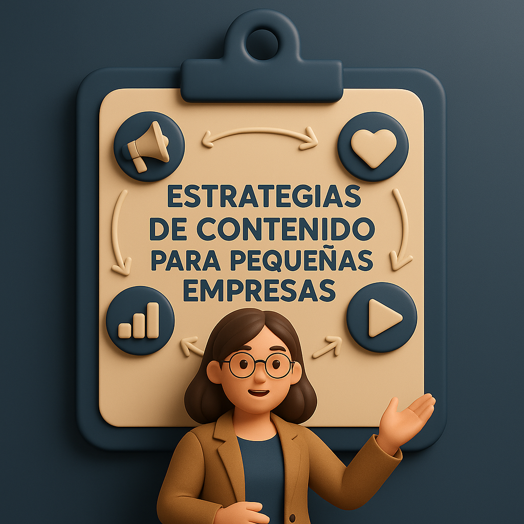 Estrategias de contenido para pequeñas empresas: conecta, aporta valor y haz crecer tu marca